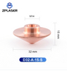 ZP D32-A standard nozzle Raytool WSX Precitec single layer double layer fiber cutting head laser cutting nozzle