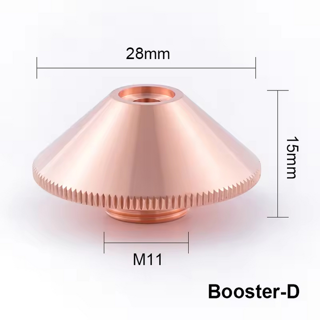 ZP D28-D Booster-D laser cutting consumables booster nozzle Chutian high pressure laser nozzle