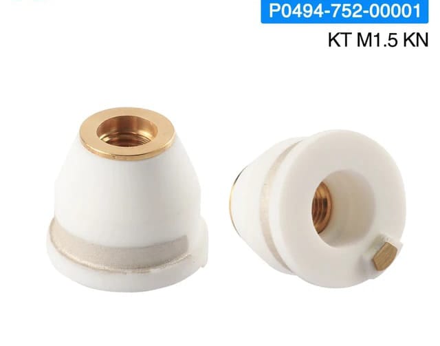 Diameter 17mm M6 Fiber Laser Ceramic Rings for Precitec Nozzles Holder No.P0494-752-00001