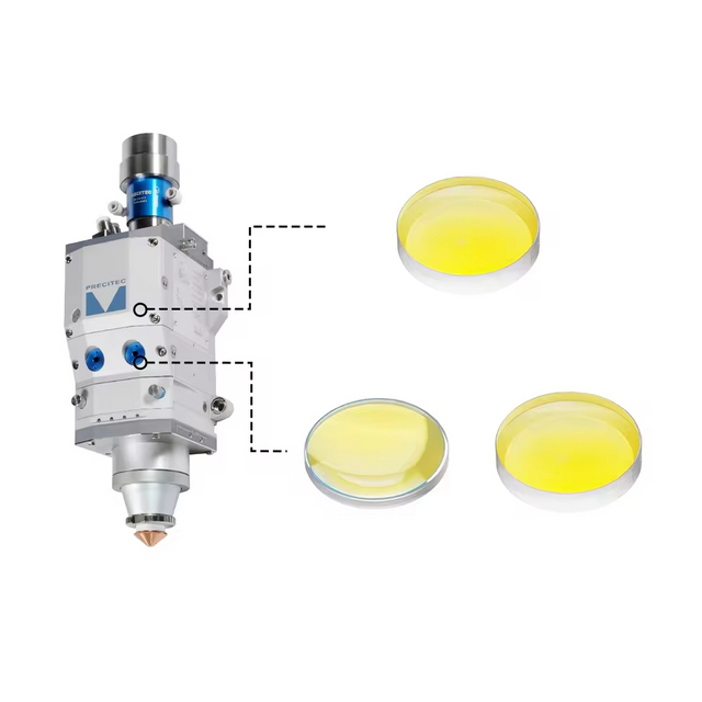 ZP long life high power fiber laser collimating lens, aspherical lens for raytool, precitec, wsx