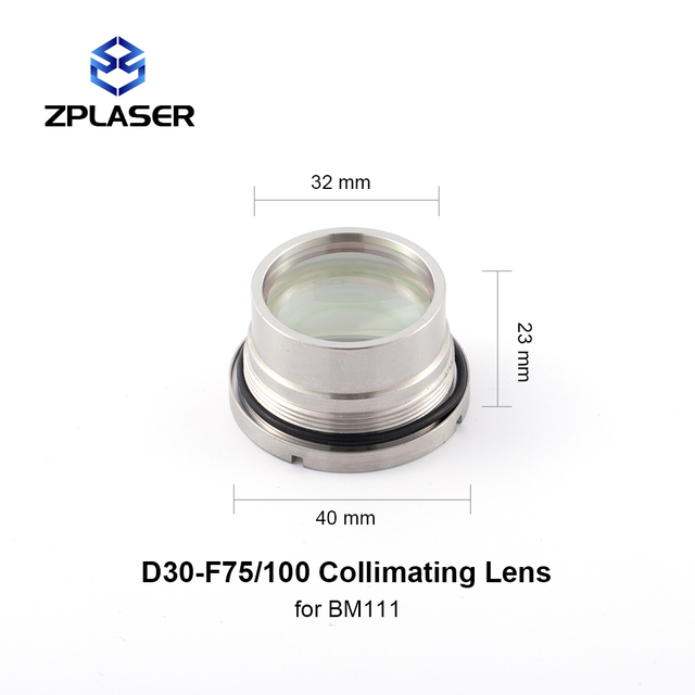 ZP laser collimating focusing and collimating lens holder for raytools Bm111 cutting head