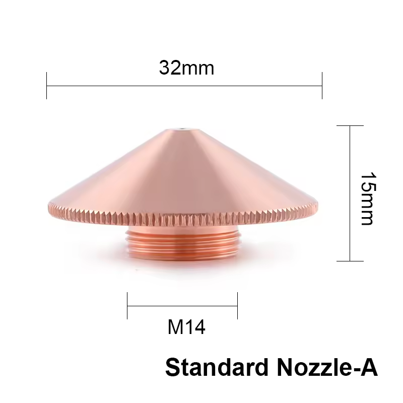 ZP D32-A standard nozzle Raytool WSX Precitec single layer double layer fiber cutting head laser cutting nozzle
