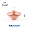 ZP D28-D Booster-D laser cutting consumables booster nozzle Chutian high pressure laser nozzle