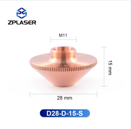 ZP D28-D Booster-D laser cutting consumables booster nozzle Chutian high pressure laser nozzle