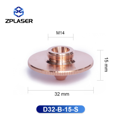 ZP D32-B Laser Nozzle Cover Raytools Precitec WSX Laser Cutting Machine Fiber Laser Nozzle