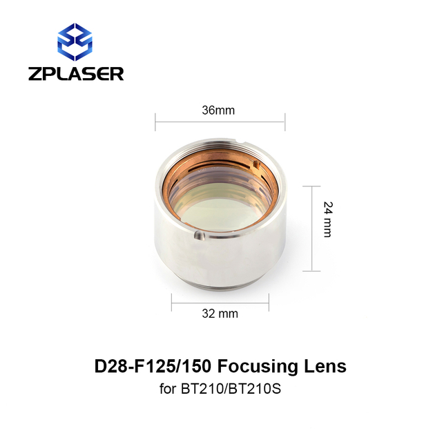 ZP with lens holder, suitable for raytools laser cutting head BT210 D28 lens holder
