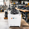 ZP Hanli Handheld water-cooled laser welding machine for production of new PLC main components in factory