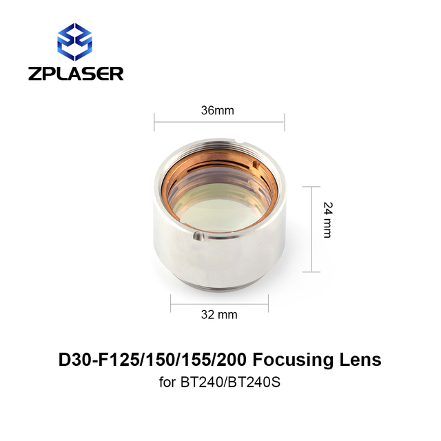 ZP BT240 Collimating glass and Focusing lens holder