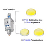 ZP long life high power fiber laser collimating lens, aspherical lens for raytool, precitec, wsx