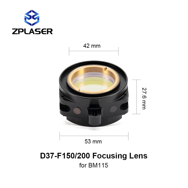 ZP Focus collimating lens with bolder for Bm115 cutting head assembly tube