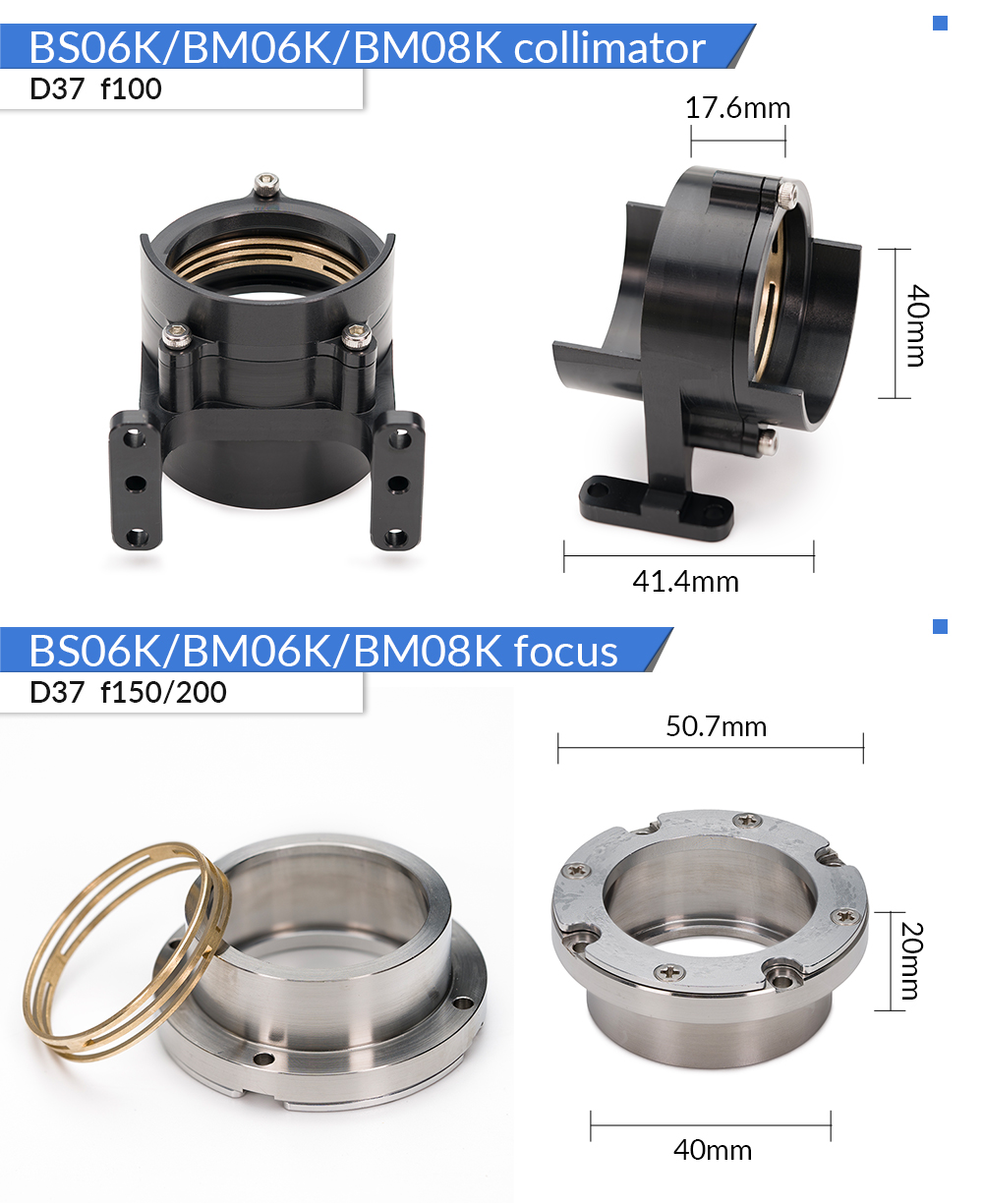 ZPLASER BM06K/BS06K OEM Focusing and Collimating Lens with Holder