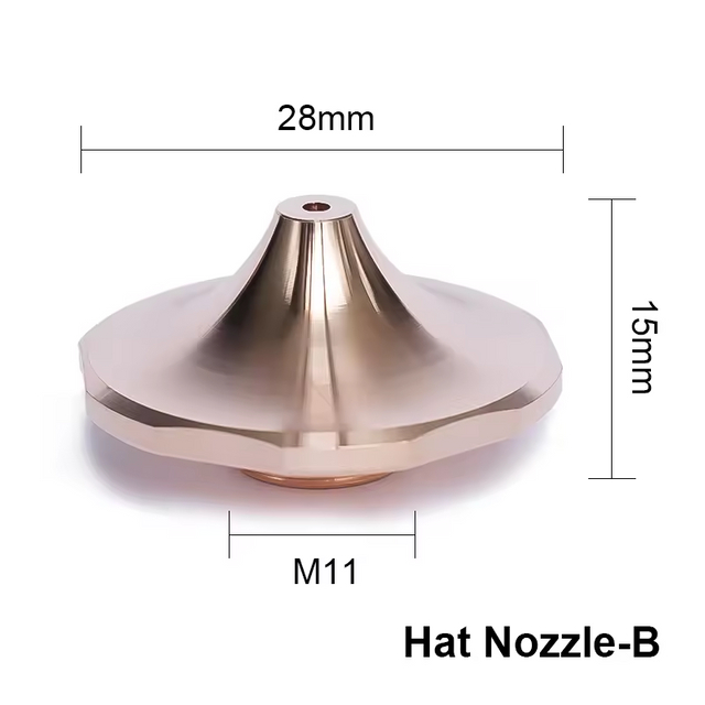 ZP D28-E Hans-E single layer fiber laser cutting laser nozzle is suitable for Hans laser consumable heads