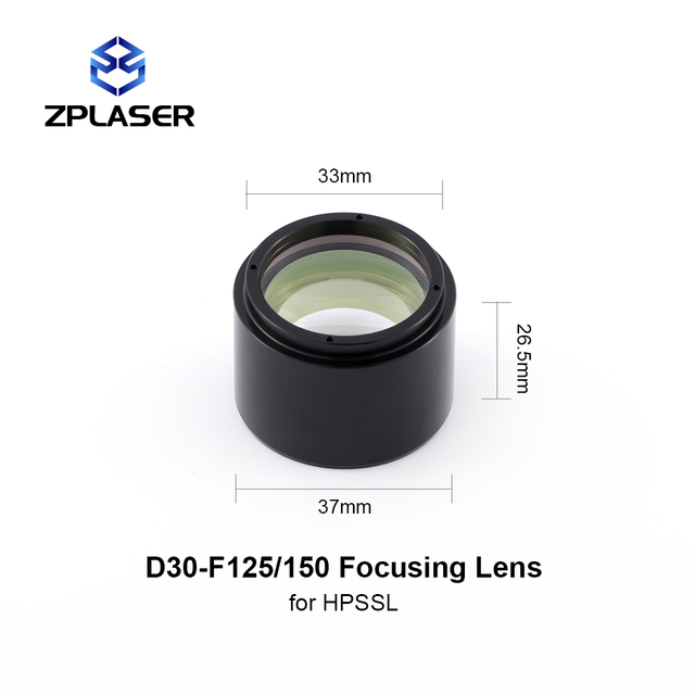 ZP HPSSL D30 Colllimating lens holder and focusing lens assembly 