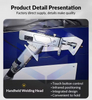 ZP Machine 1500w small handheld fiber laser welding machine 1000W 2000W welding stainless steel