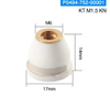 Diameter 17mm M6 Fiber Laser Ceramic Rings for Precitec Nozzles Holder No.P0494-752-00001