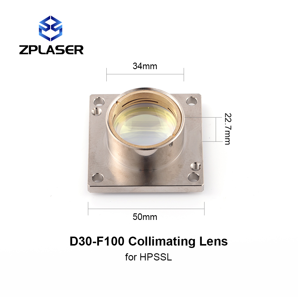 ZP HPSSL D30 Colllimating lens holder and focusing lens assembly 