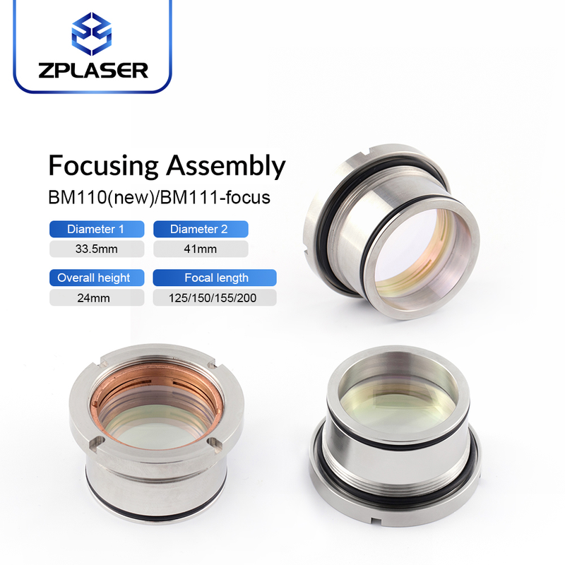 ZPLASER Focuser D30 F155 F200 D37 F200 Focusing Lens Assembly Laser Equipment Parts for BM110 BM111 BM06K